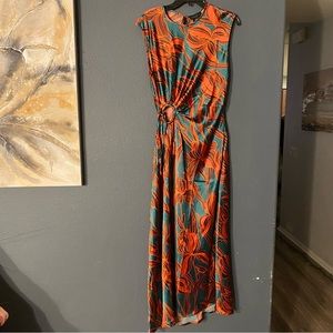 House of Harlow Revolve 1960 womens maxi medium wrap cutout dress new with tag